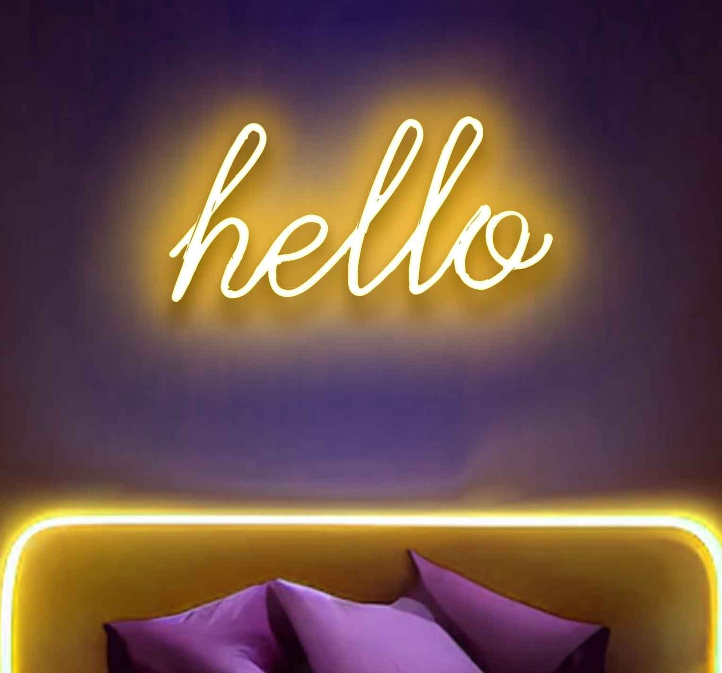 Hello Neon Sign - Neon Light