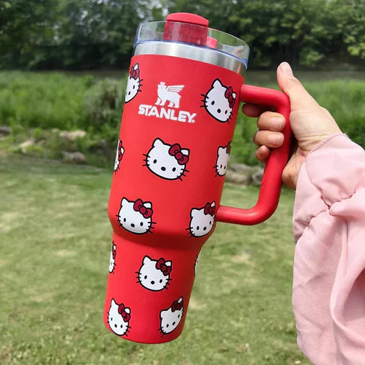 Hello Kitty Stanley Quencher H2.0 40oz Tumbler