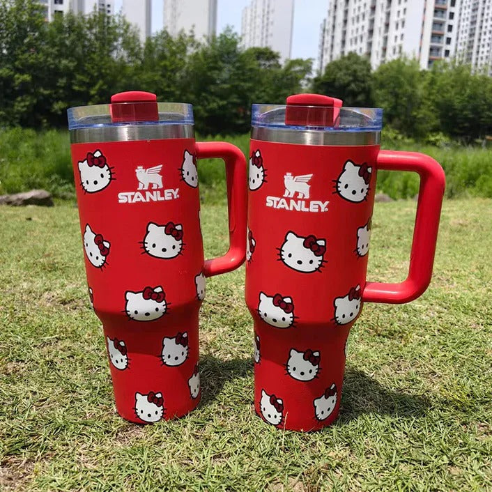 Hello Kitty Stanley Quencher H2.0 40oz Tumbler