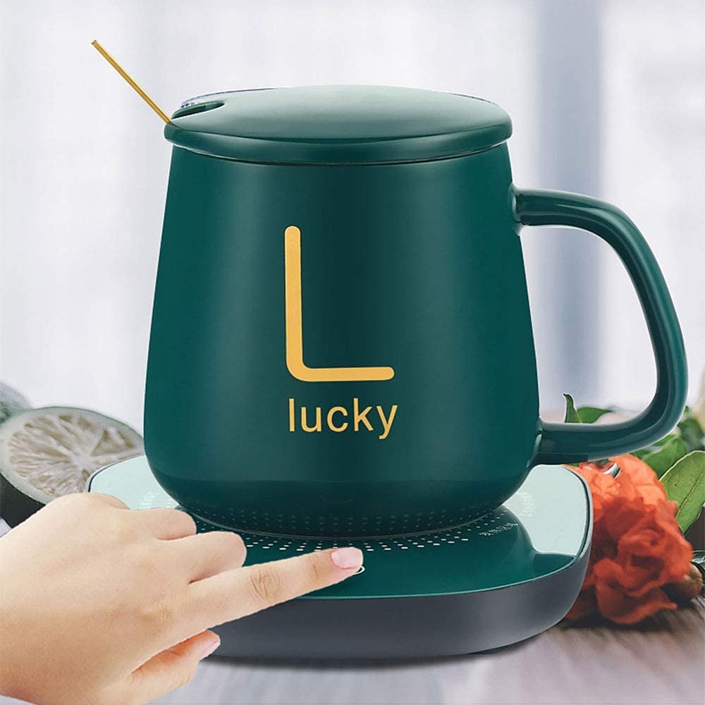 Lucky Ceramic Coffee Mug With Heater