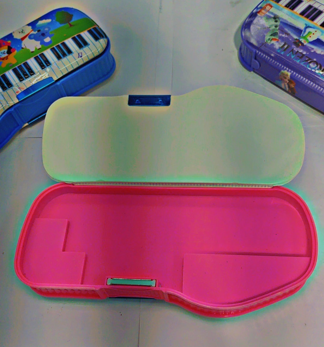 New Piano Design Pencil Box with 2 partitions