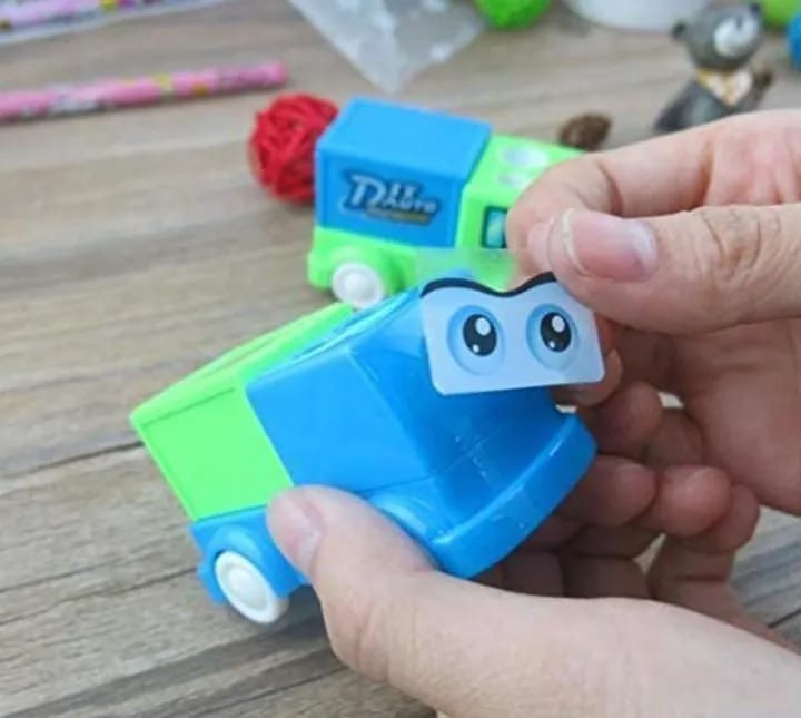 Cute little Truck Shaped Pencil Sharpener with Moving Wheels