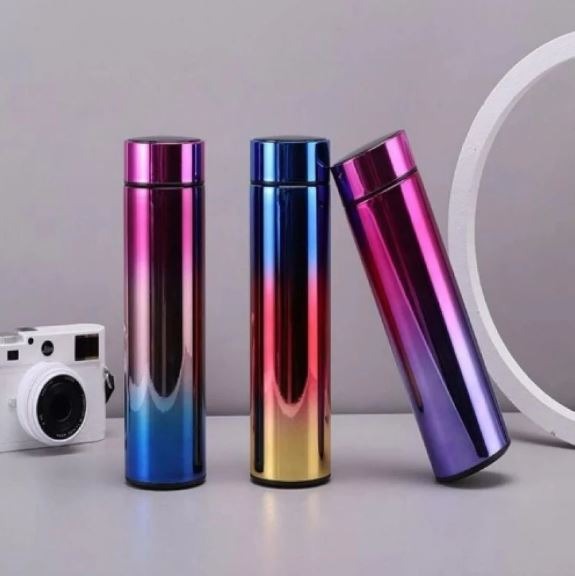 Multi shaded 500 ML Temperature Water Bottle