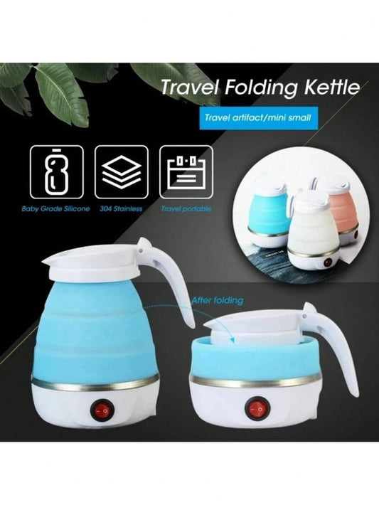 600ml Portable Travel Kettle | Foldable Silicone Electric Kettle