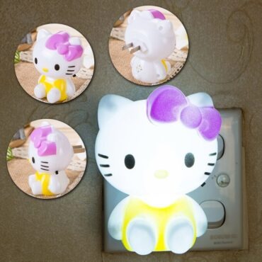 Hello Kitty Mini LED Socket Night Light