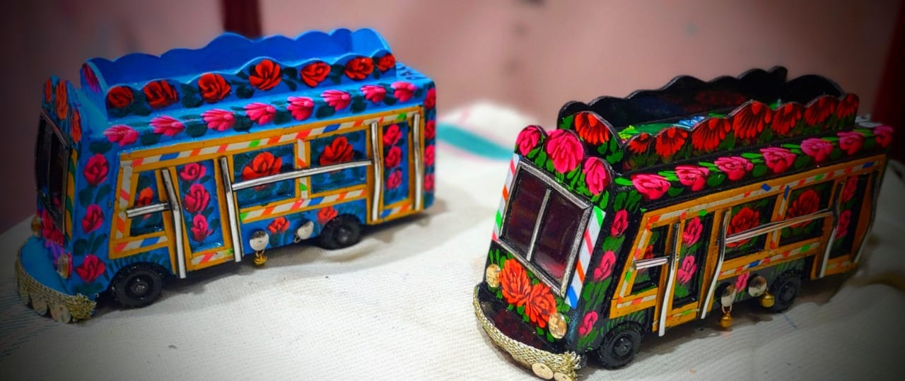 Decorative miniature truck