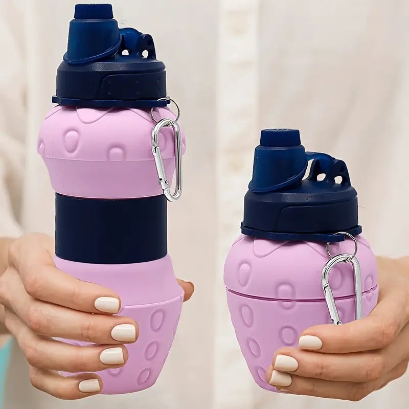 600 ml collapsible water bottle