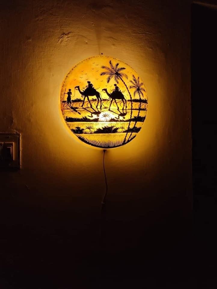 Wall hanging lights collection