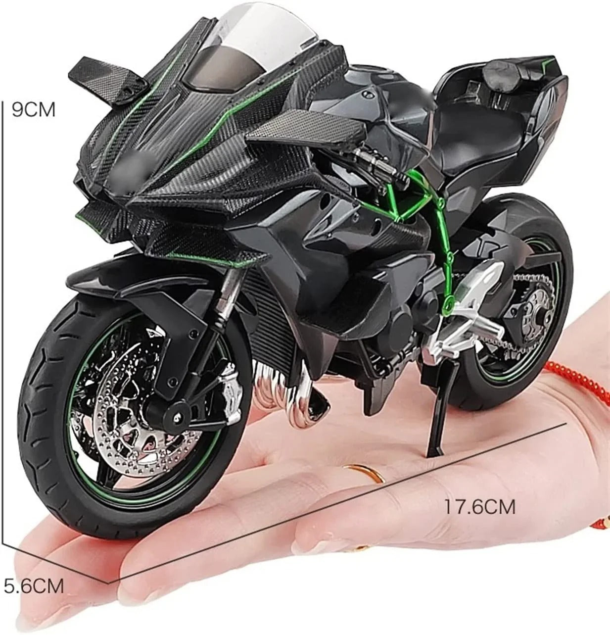 Diecast Metal Kawasaki Ninja H2R