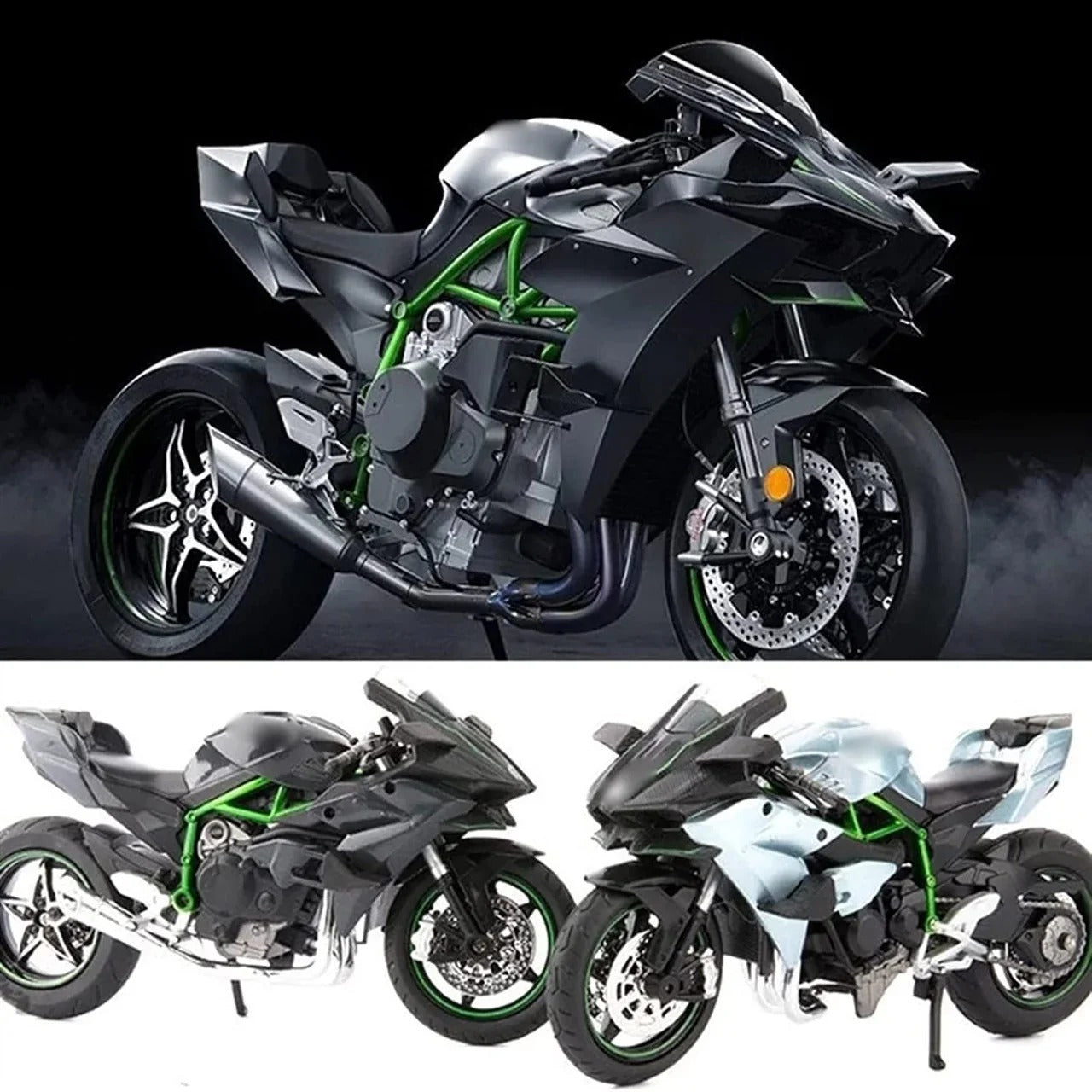 Diecast Metal Kawasaki Ninja H2R