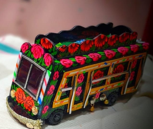 Decorative miniature truck