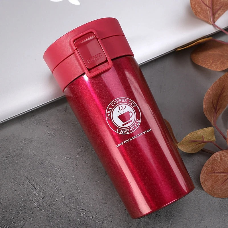 1000ml Vacuum Insulated Coffee Mug Random Colour