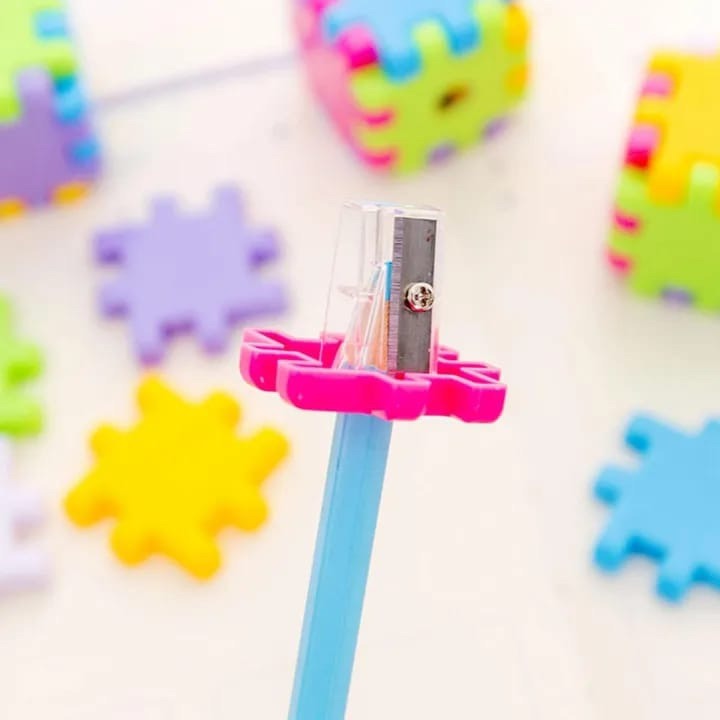 Cube Shaped Puzzle Sharpener