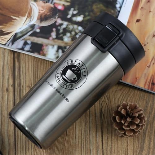 1000ml Vacuum Insulated Coffee Mug Random Colour