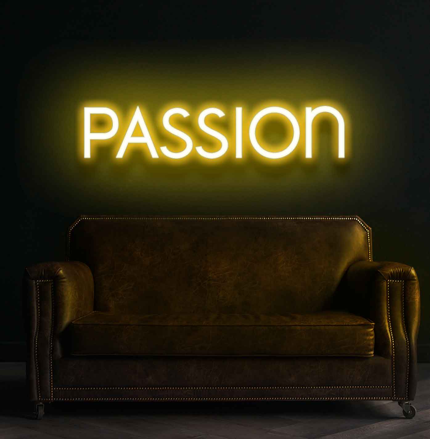 Passion Neon Sign