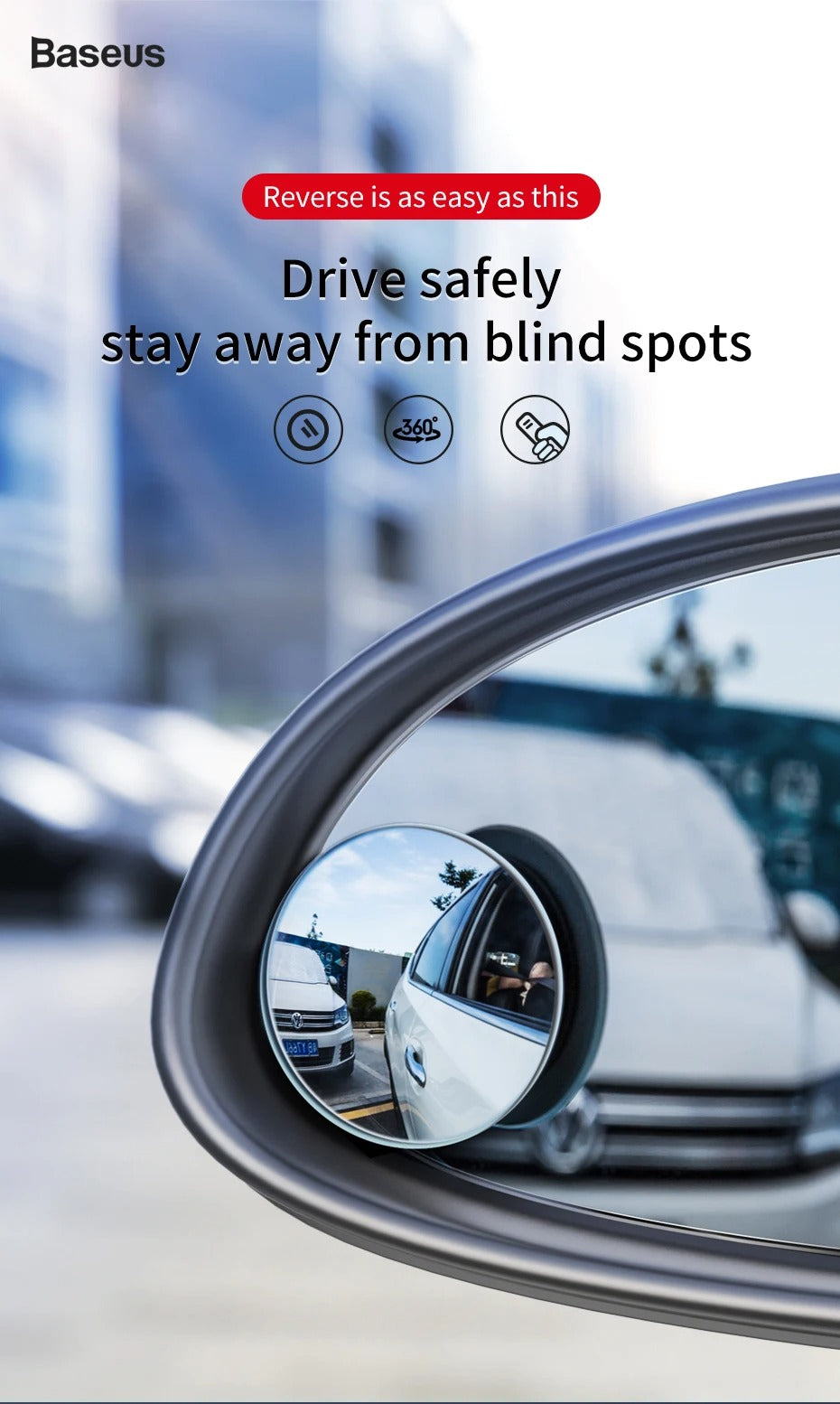 View Blind Spot Rearview Mirrors For Car