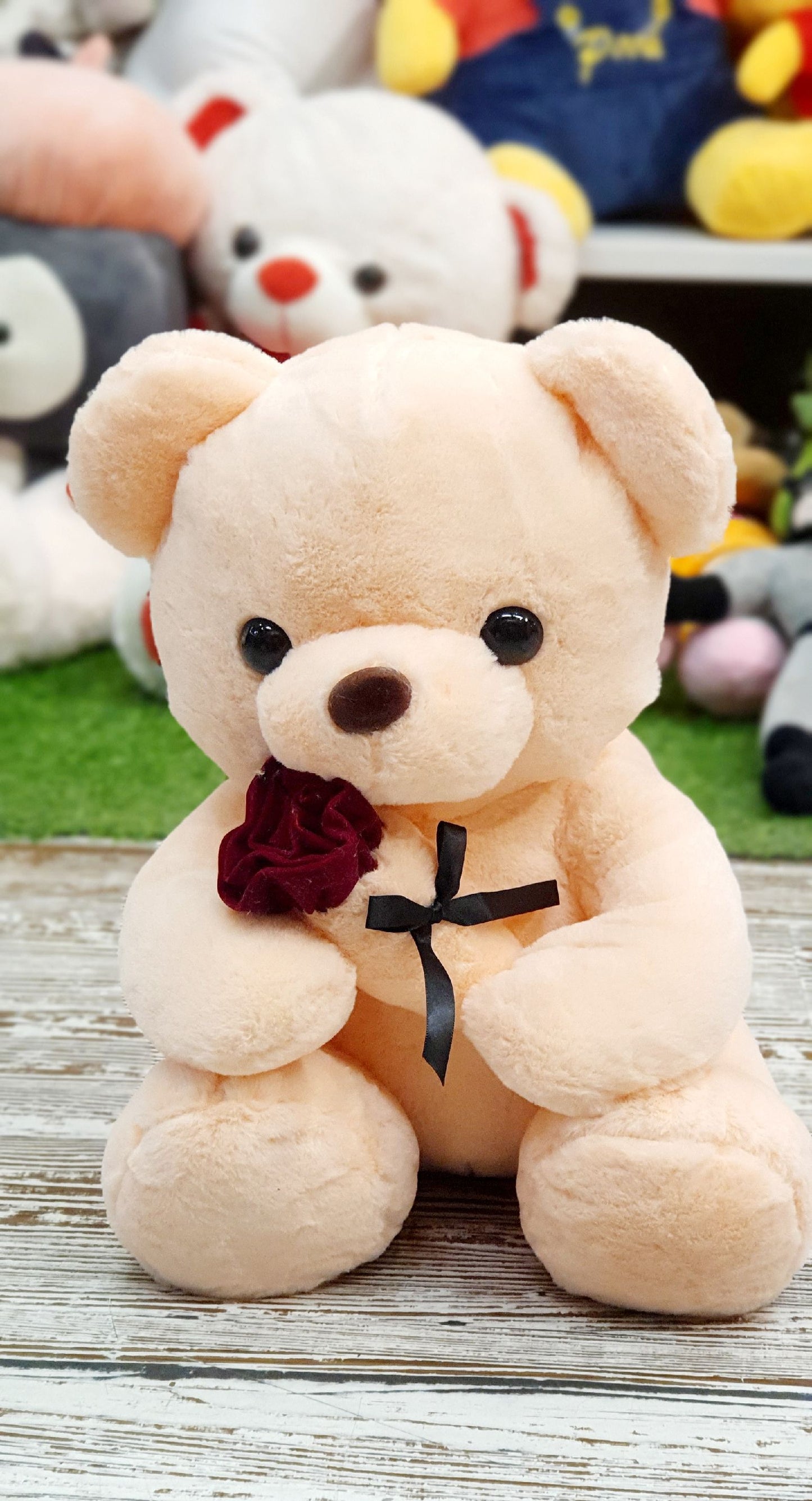 TEDDY BEAR ROSE 40CM