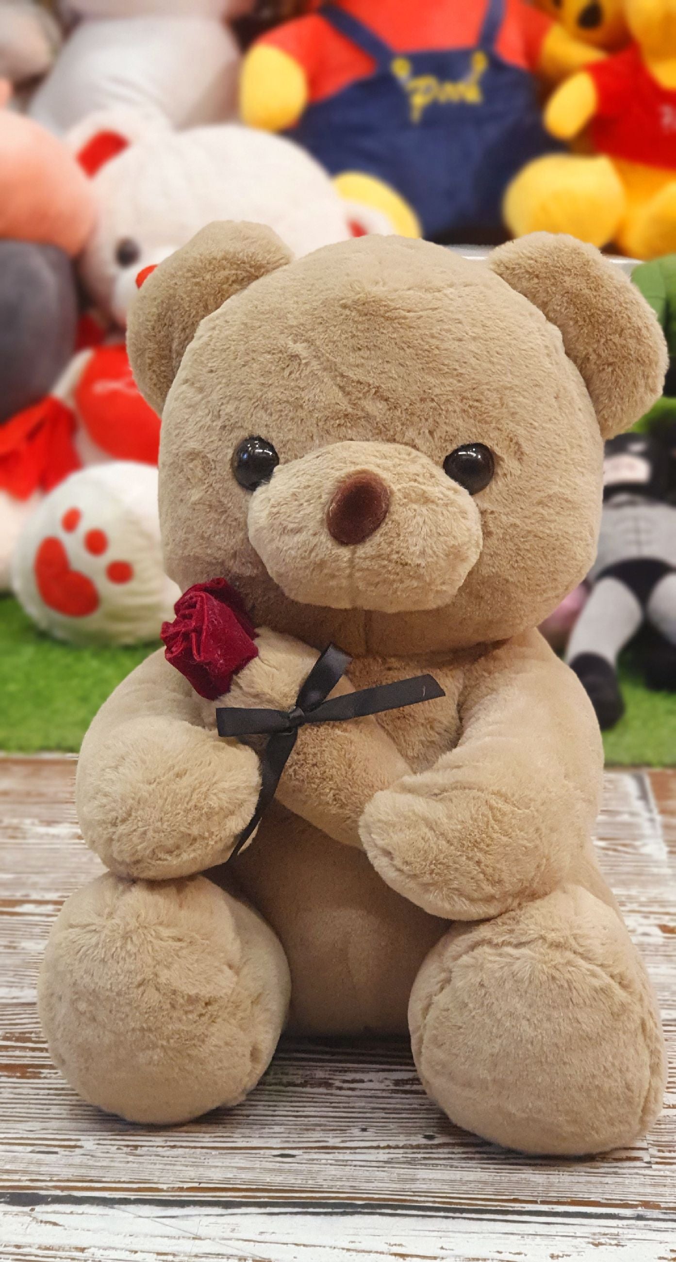 TEDDY BEAR ROSE 40CM