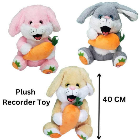 FUN Carrot Rabbit Plush