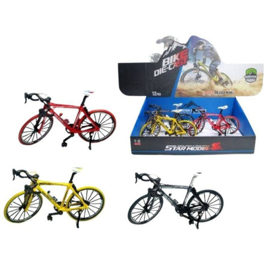 Diecast Bicycle (3Color/12Pcs)