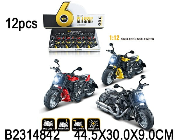 Motor cycle 12pcs