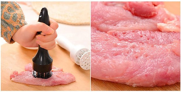 Household Steak Chop Quick Loosening Needle Practical | Stainless Steel Tenderizer | Tenderizer | Meat Hammer