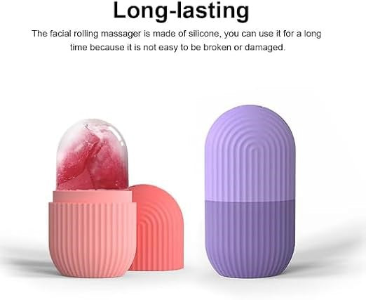 Ice Facial Roller Skin Care Beauty Lifting Contouring Tools Ice Cube Trays Ice Globe Balls Face Massager Skin Care Tool