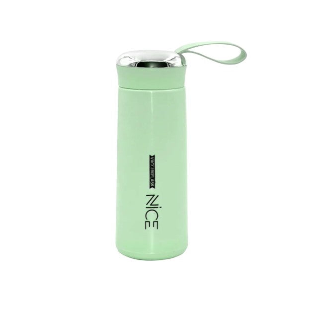 400ml Gradient Color Water Bottle with Straw | Double-layer Plastic & Glass | BPA-Free | Portable for Outdoor Fitness