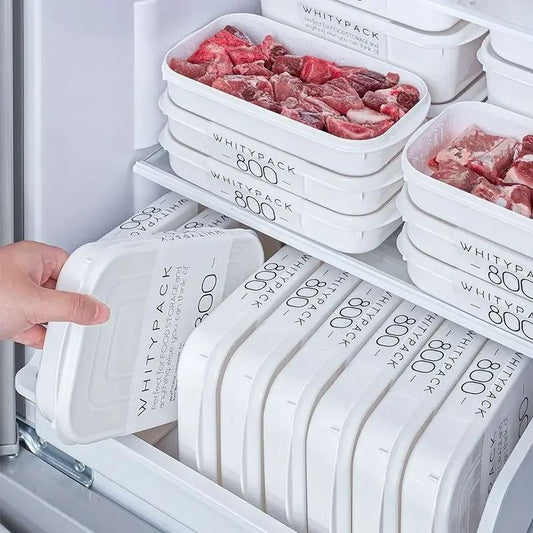 Frozen Meat Packaging Box | Food Grade Refrigerator Storage |  Fruit Vegetable Preservation Prepare The Dishes Divided Box