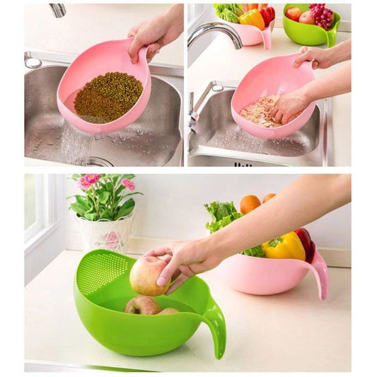 Rice Washing Filter Strainer Basket Colander Sieve Kit