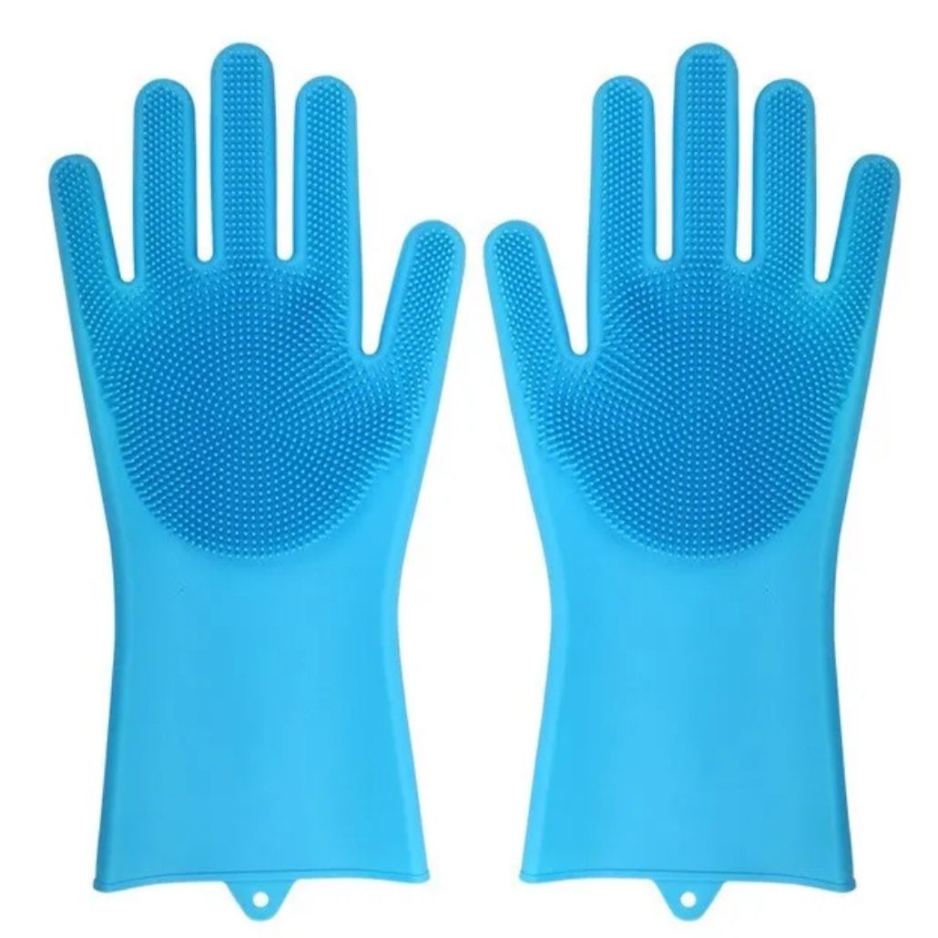 Dishwashing Cleaning Gloves Magic Silicone Rubber