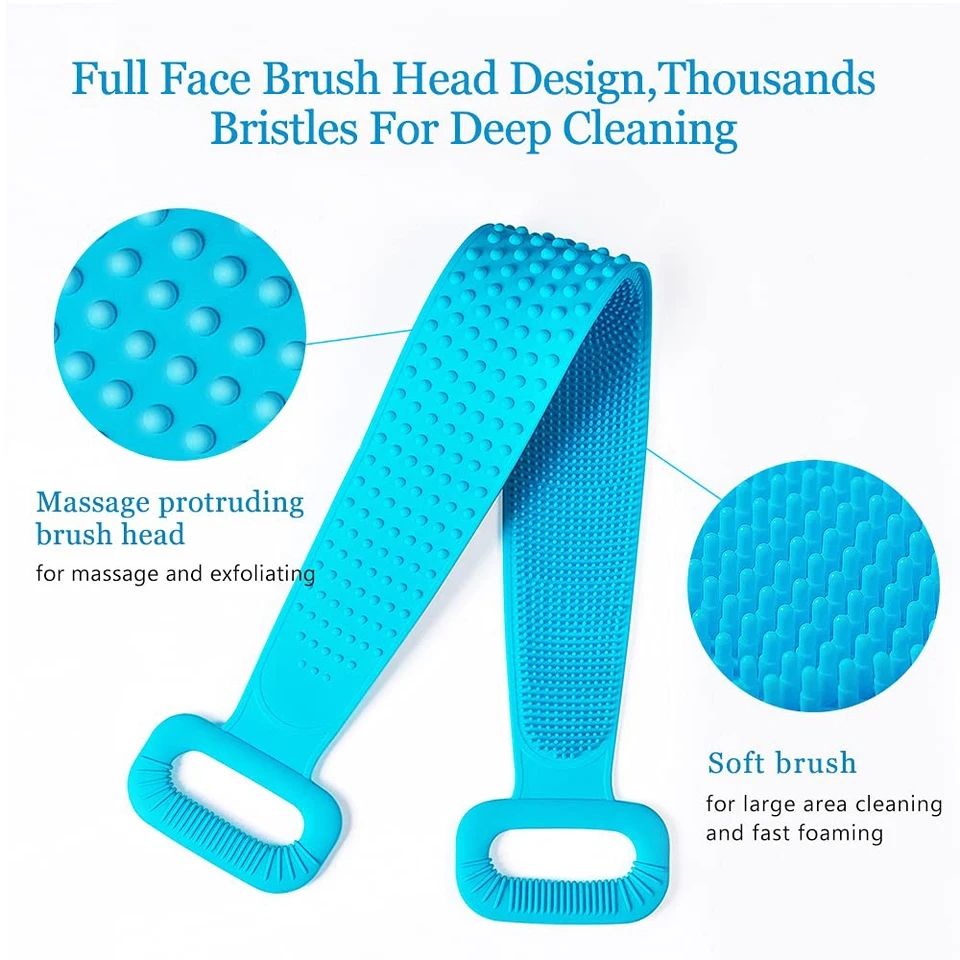 Body Scrubber Bath | Brush Silicone Exfoliating Shower Brush