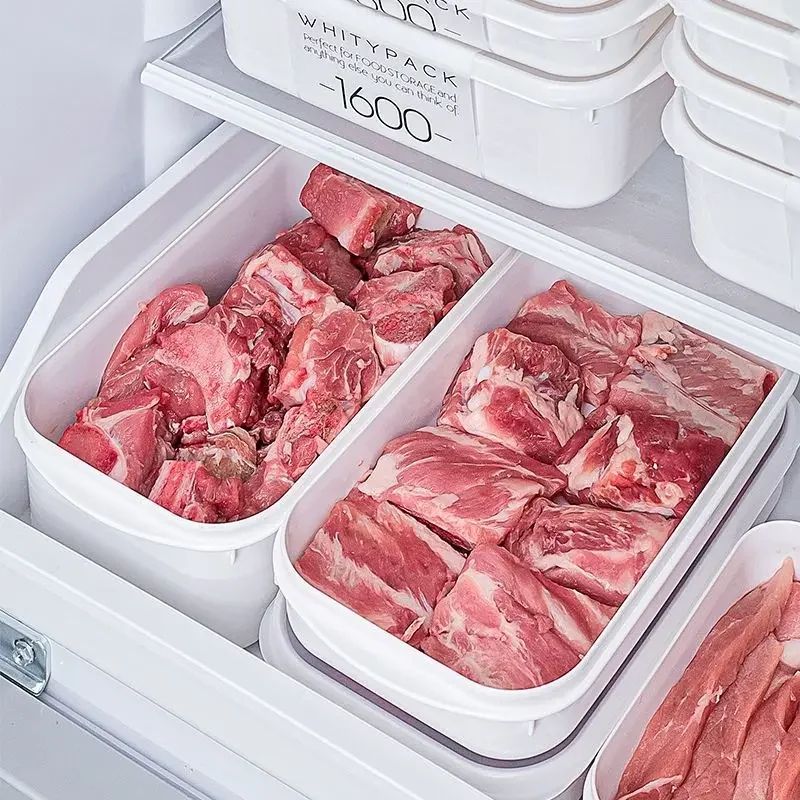 Frozen Meat Packaging Box | Food Grade Refrigerator Storage |  Fruit Vegetable Preservation Prepare The Dishes Divided Box