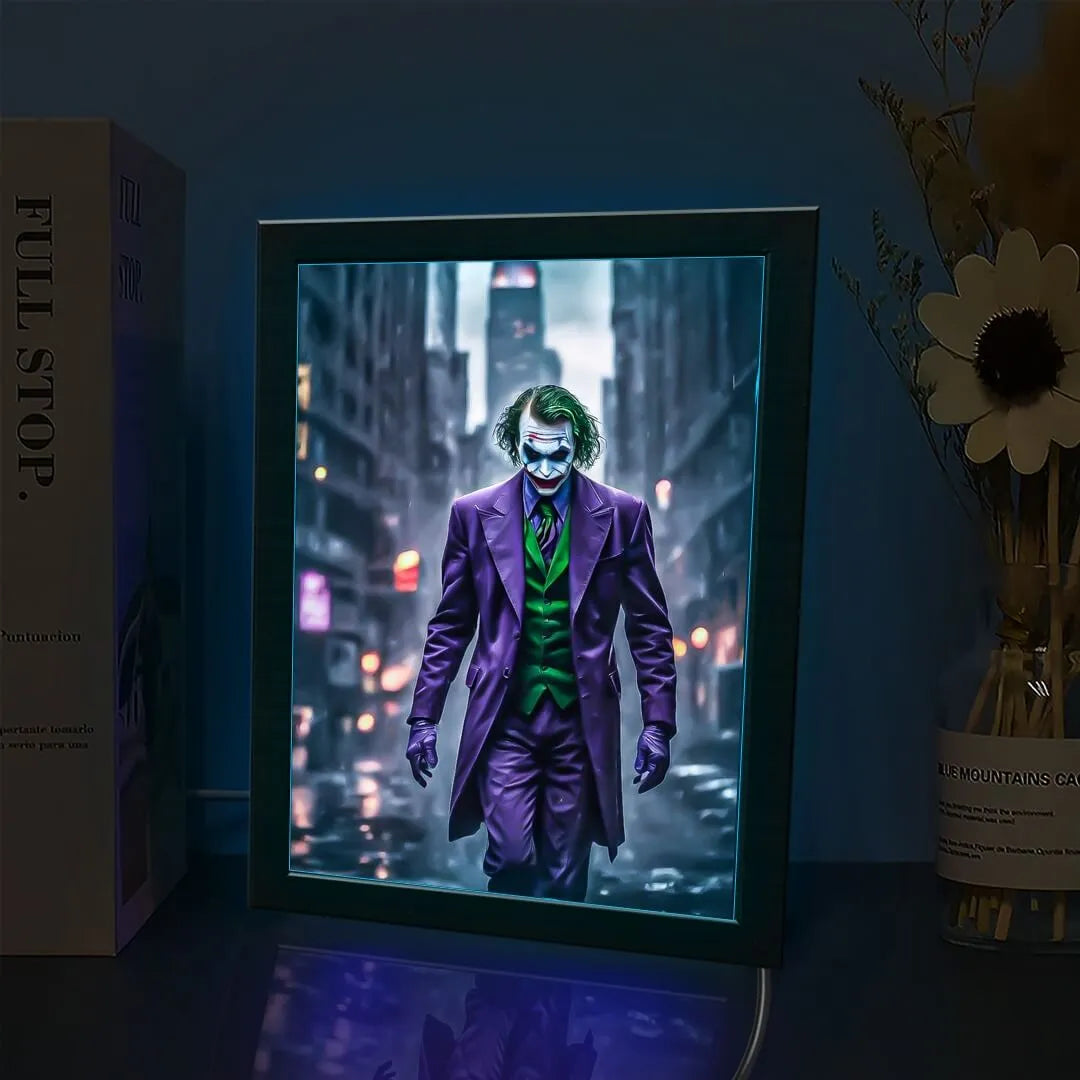 Joker | Neon Poster Frame