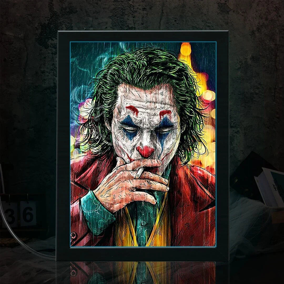 Joker | Neon Poster Frame