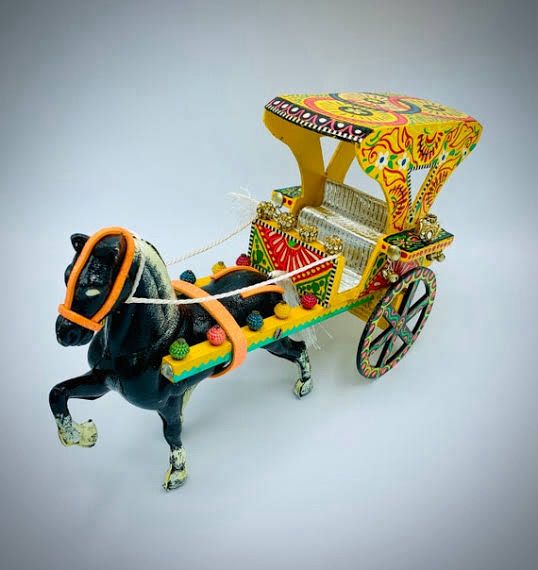 Desi Horse Cart Miniature