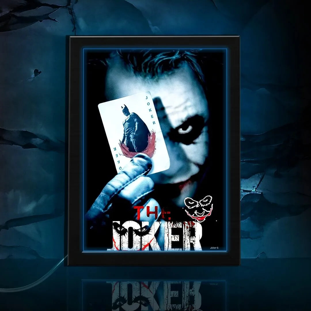 Joker | Neon Poster Frame