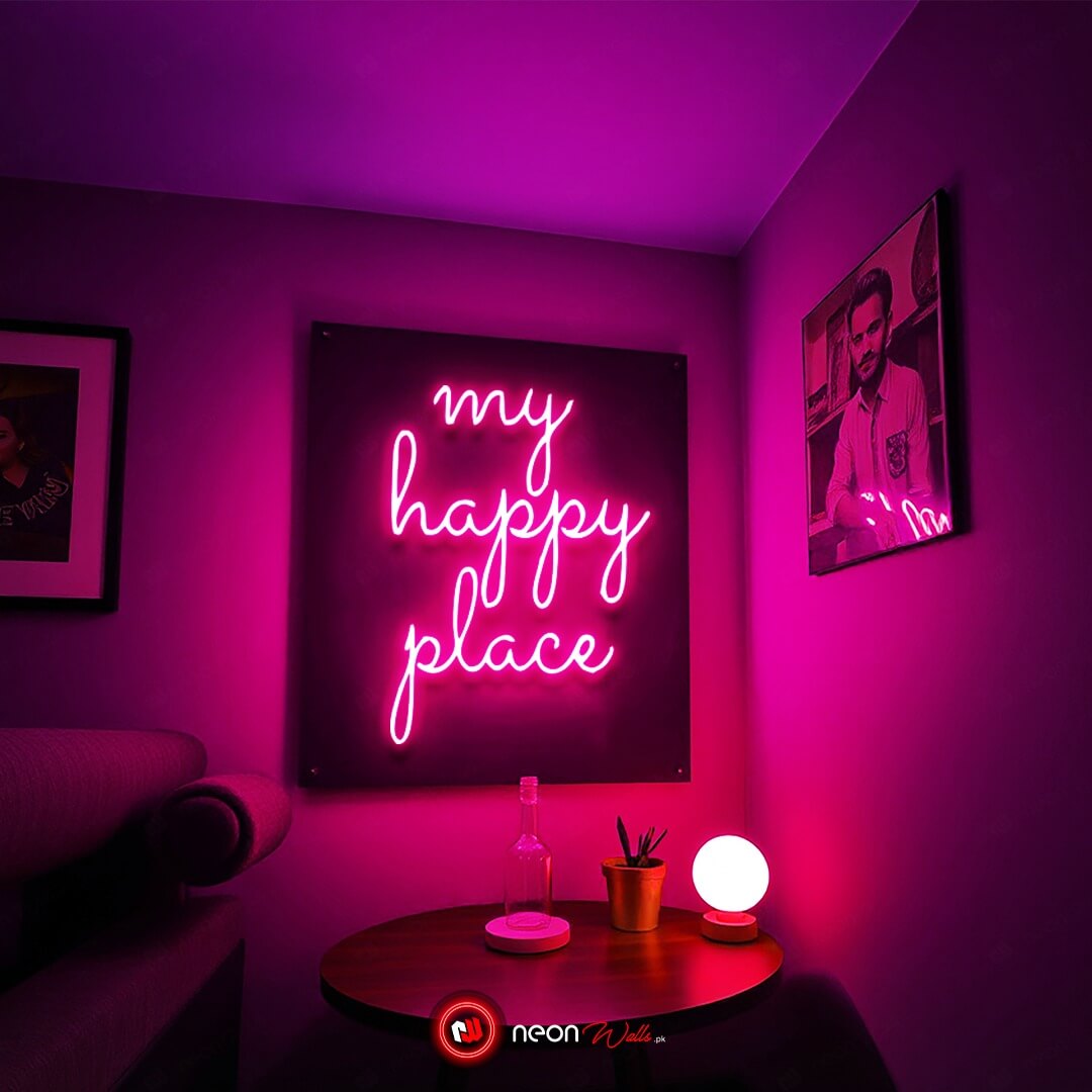 My Happy Place Neon Sign 😍