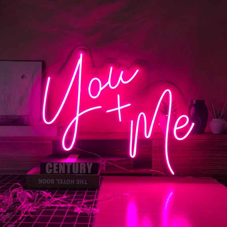 You & Me Neon light