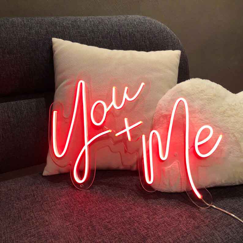 You & Me Neon light