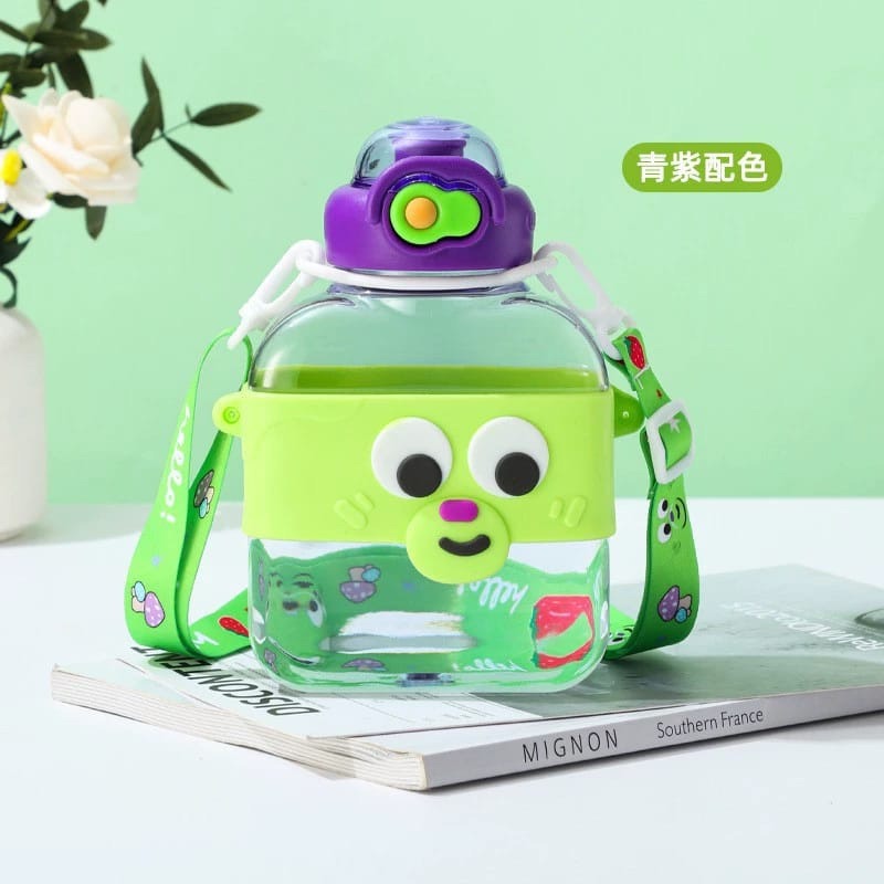 1000 ml Happy face water bottles