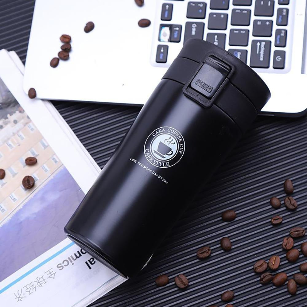 1000ml Vacuum Insulated Coffee Mug Random Colour