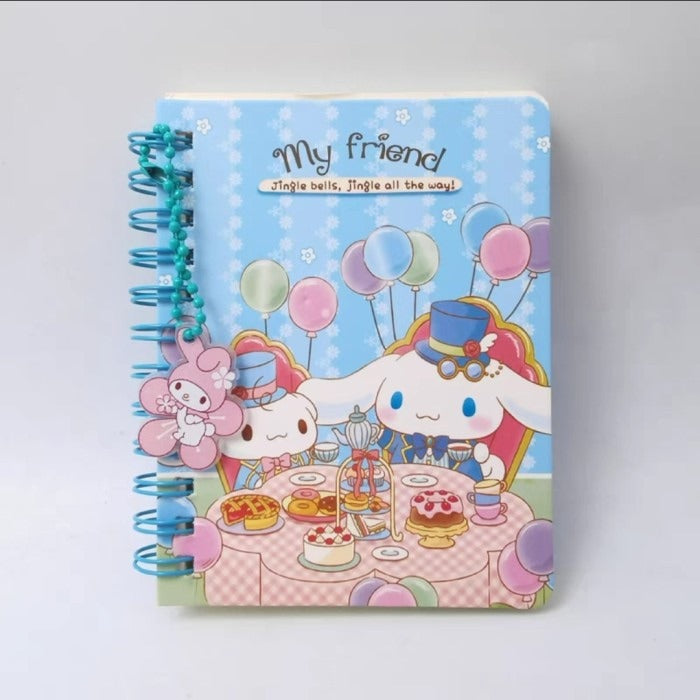 Cinnamoroll Kuromi Cartoon Kawaii  Notebook