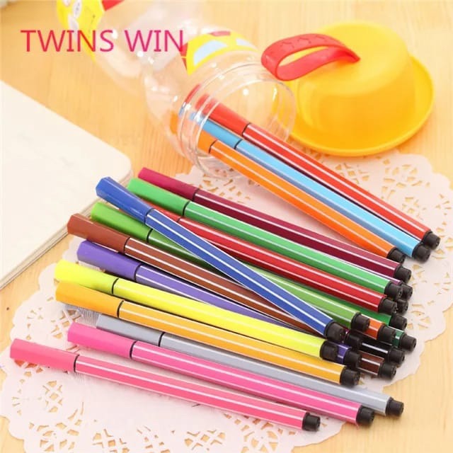 New 12pieces Water color pen Washable