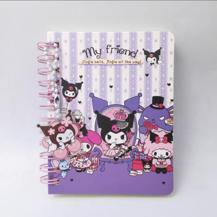 Cinnamoroll Kuromi Cartoon Kawaii  Notebook