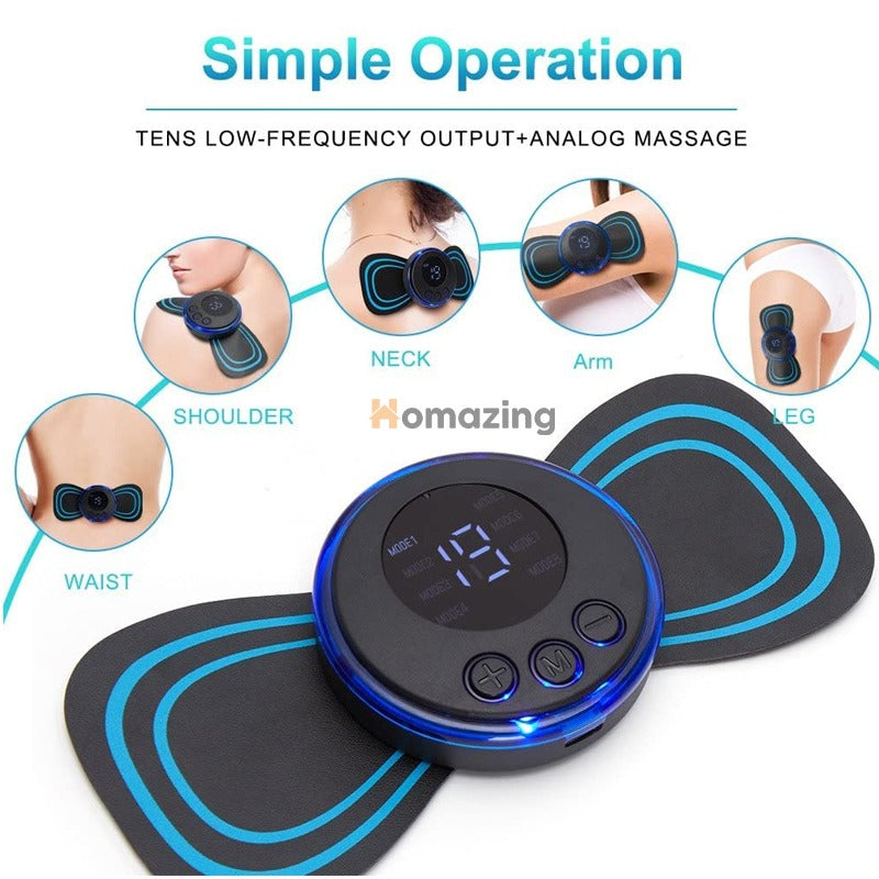 Mini Neck Massager Gel Pad | Portable and Soothing Neck Relief