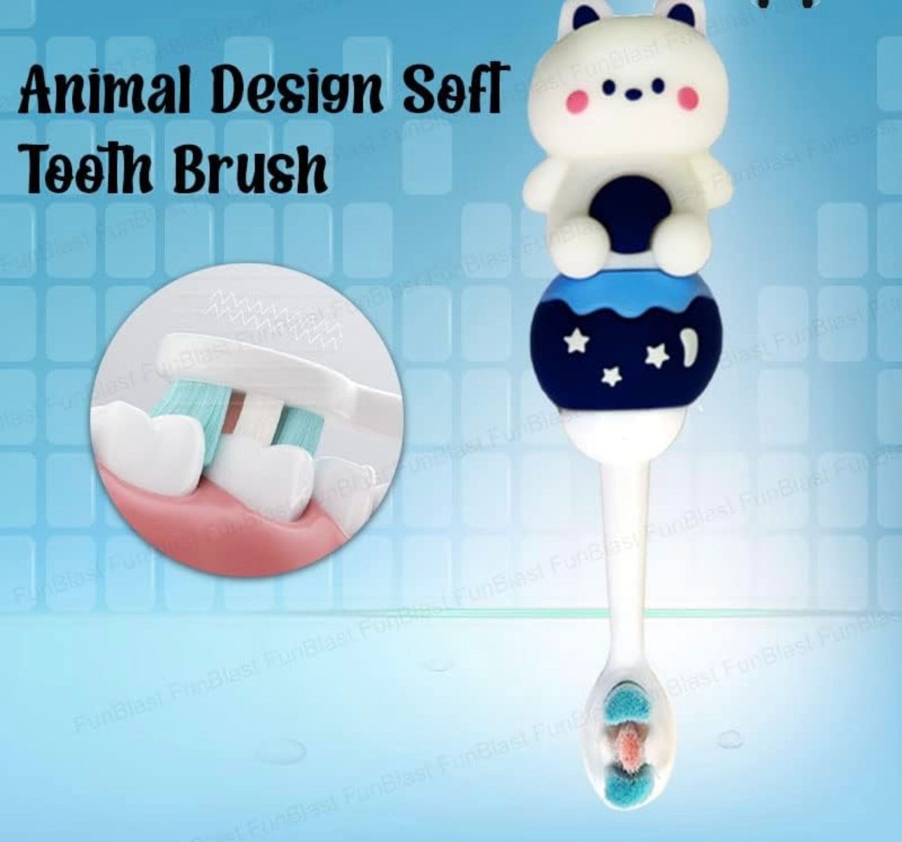 Toothbrush with extra soft bristles