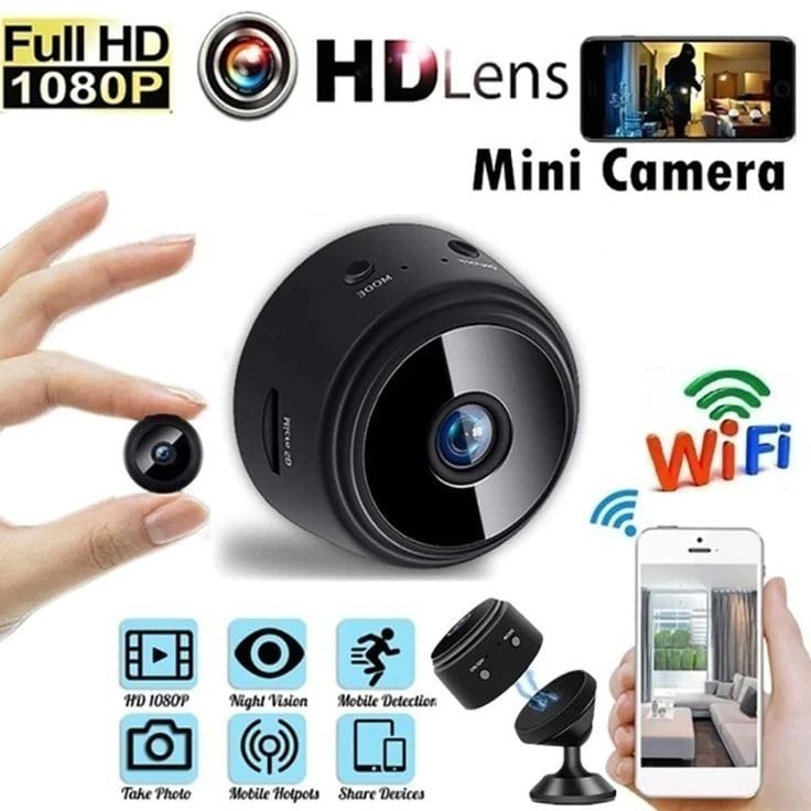 A9 Mini WIFI HD 1080P Wireless IP Camera | Security Cam for Home & Office