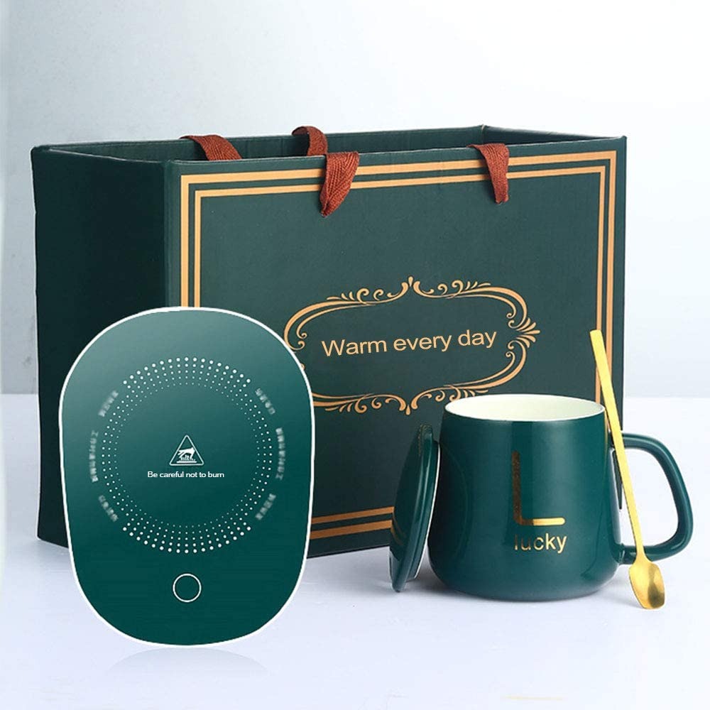 Lucky Ceramic Coffee Mug With Heater