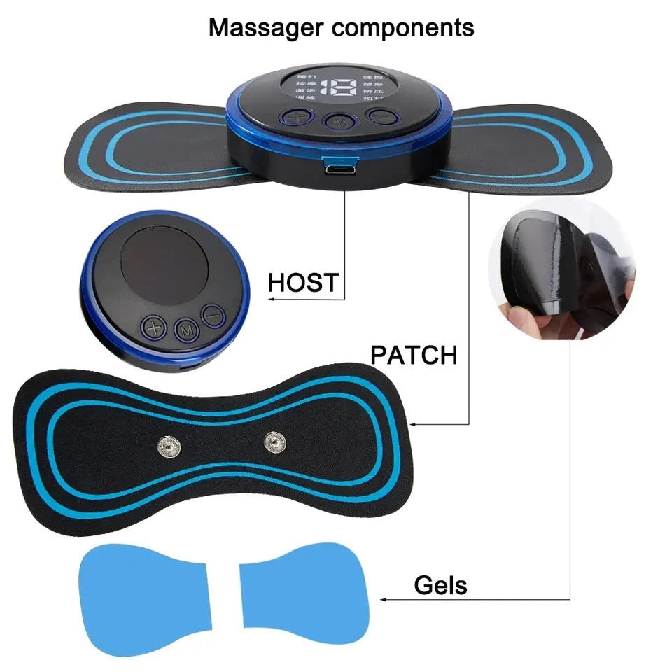 Mini Neck Massager Gel Pad | Portable and Soothing Neck Relief